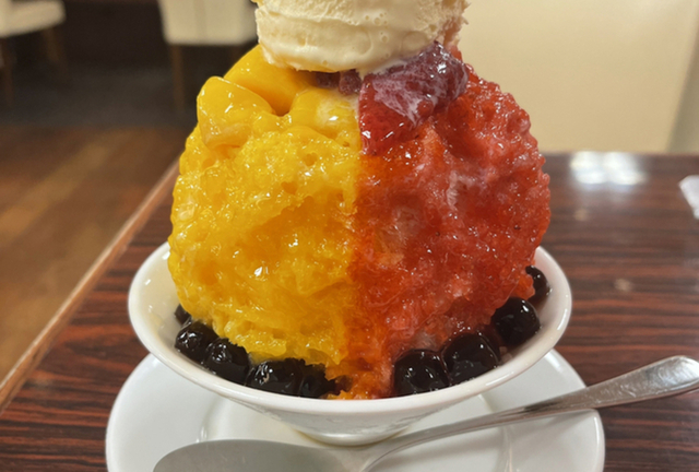 かき揚げ緑被せ氷コップ かき揚げ緑被せ氷コップ （冷めてもサクサクのまま！ プロが