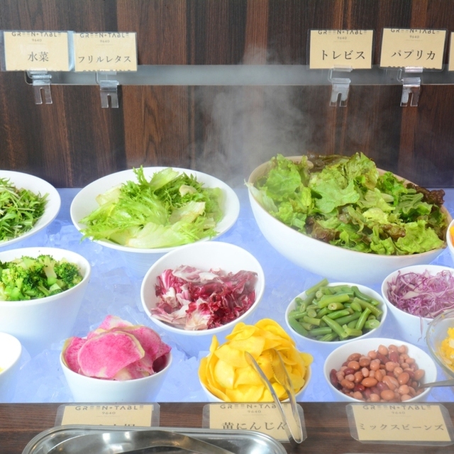リニューアル Green Table 9640 クロシオ 神領 バイキング 食べログ