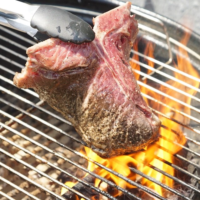 q ビアガーデン Bony Chops 近鉄八尾 ビアガーデン 食べログ