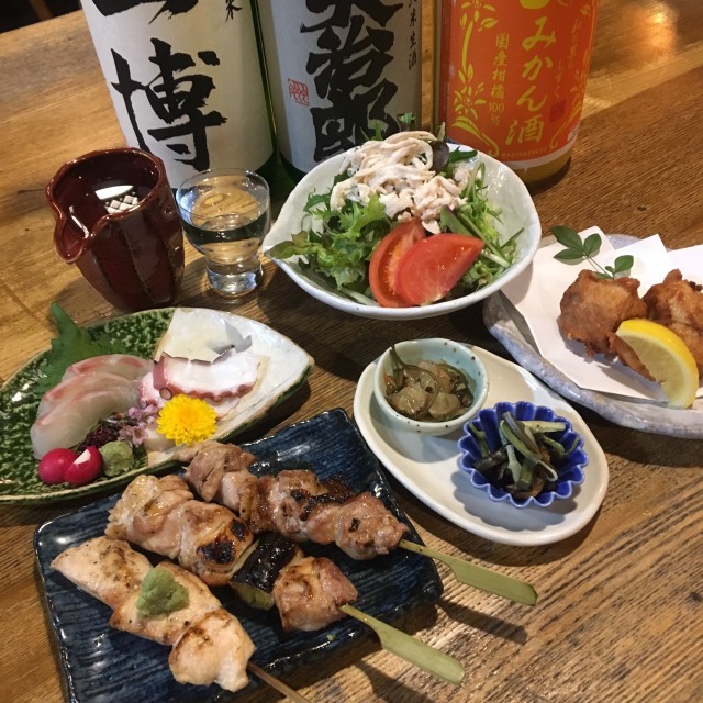 酒と焼鳥 坊屋 旧店名 旬 炭火焼 んまい 烏丸御池 居酒屋 食べログ