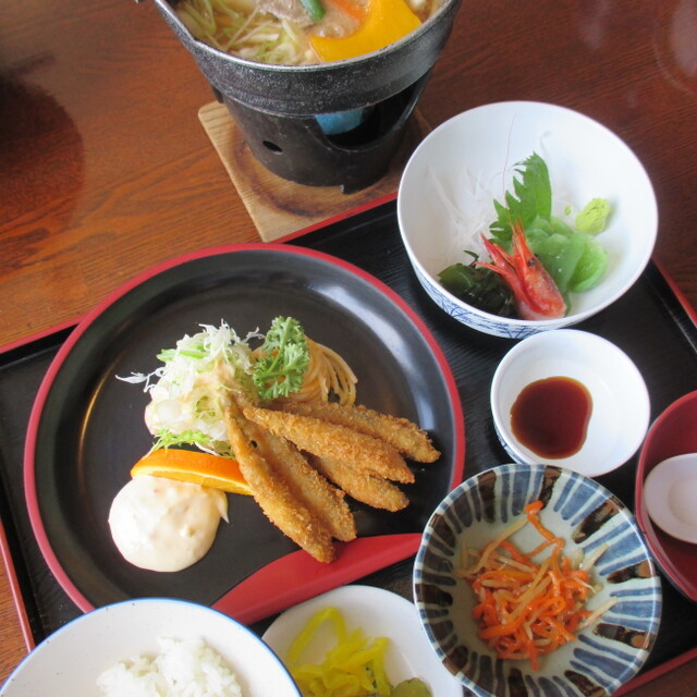 河口湖荘 河口湖 ほうとう 食べログ