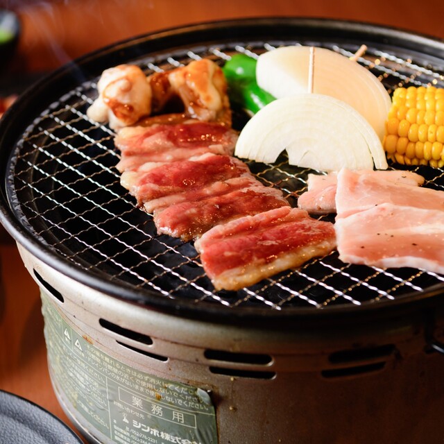 食べ放題のみ おすすめプラン1種以上食べ放題コース2728円 税抜価格2480円 カルビ市場 平和通 焼肉 食べログ