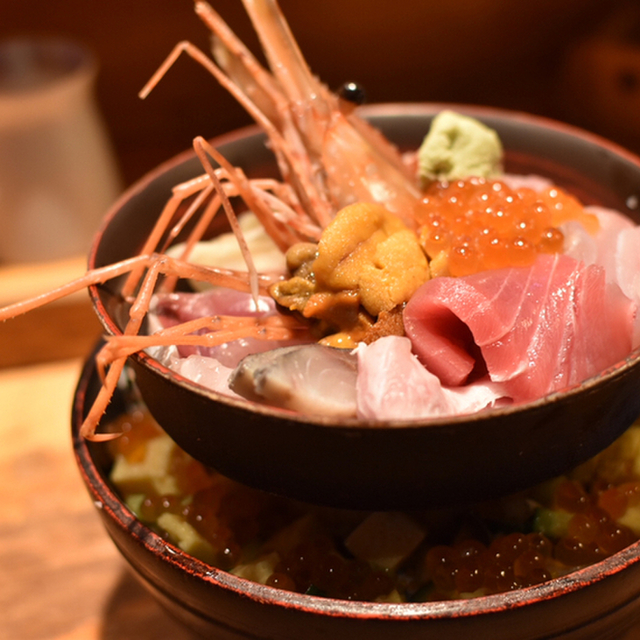 刺身bar 河岸頭 かしがしら 築地 魚介料理 海鮮料理 食べログ