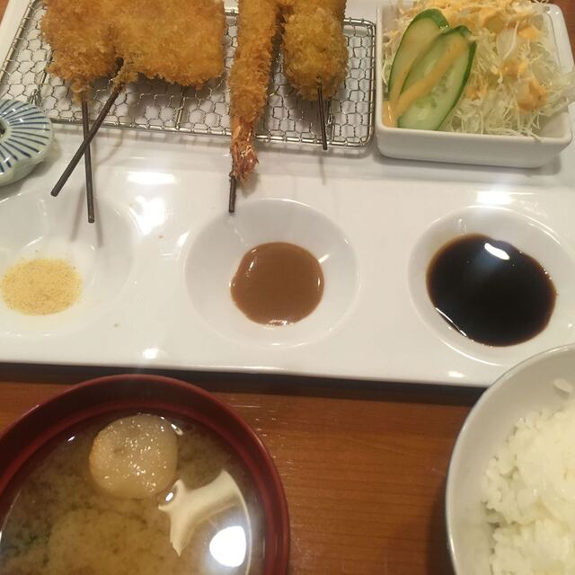 串揚げ 起世 北新地 串揚げ 串かつ 食べログ