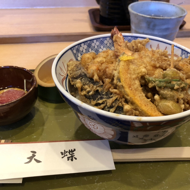 天蝶 てんちょう 館林 天ぷら 食べログ