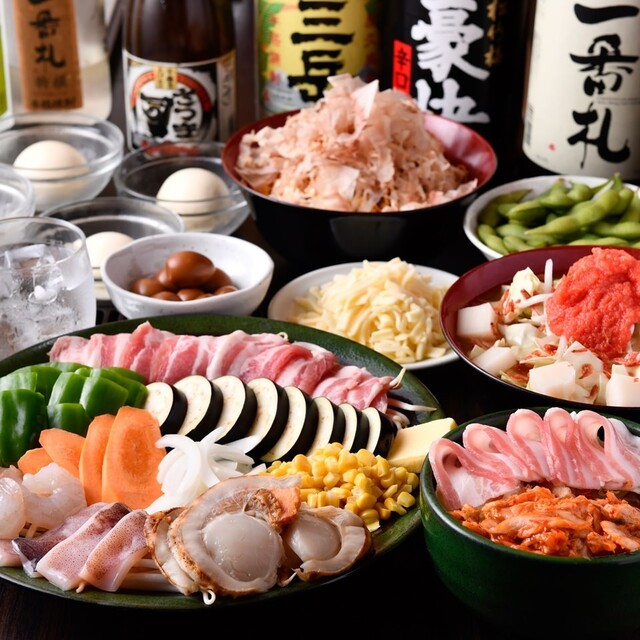 元祖月島もんじゃ もじや センター南店 センター南 もんじゃ焼き 食べログ