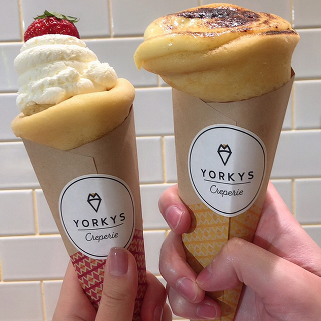 閉店 ヨーキーズ クレープリー 天王寺店 Yorkys Creperie 天王寺 クレープ 食べログ