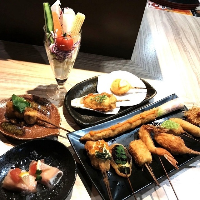 串揚げ 和 奈良 串揚げ 串かつ ネット予約可 食べログ