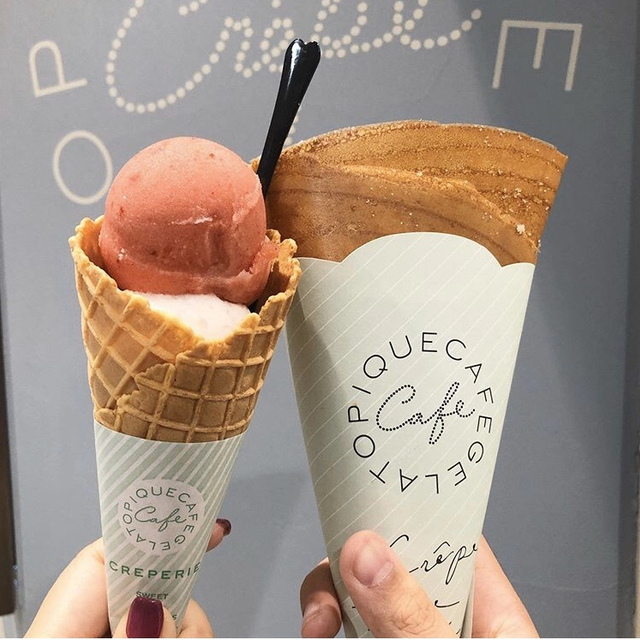 閉店 ジェラート ピケ カフェ クレープリー 名古屋lachic店 Gelato Pique Cafe Creperie 栄 名古屋 クレープ 食べログ