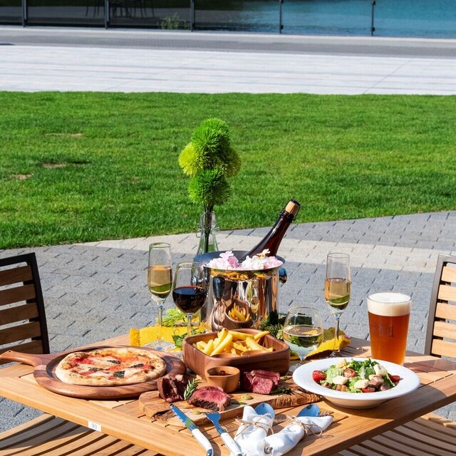 【BBQ】ビール3種・ハイボール・酎ハイなど飲み放題付きセット6,500円(込)【お肉＆野菜付き】 : BRAUERTAFEL アトレ竹芝店 ...