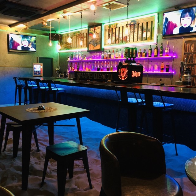 砂浜ダイニングバーシェイプビーチ 梅田店 中崎町 ダイニングバー ネット予約可 食べログ
