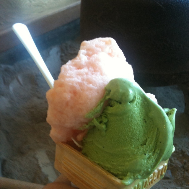 茶っきり娘 尼ケ坂 アイスクリーム 食べログ
