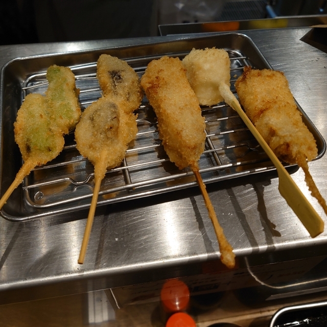 口コミ一覧 串かつ 松葉 ルクア大阪店 大阪 串揚げ 串かつ 食べログ