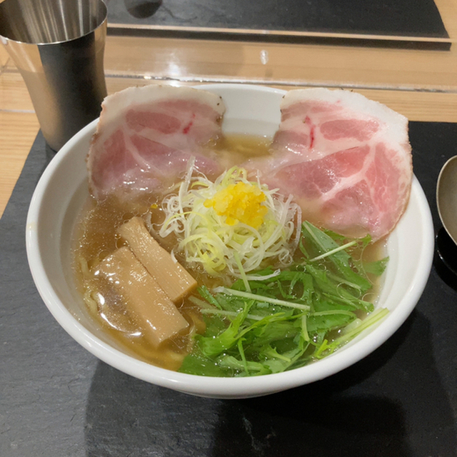 外食 意外とさっぱり 柚子まぜそば 本町 大阪発 美味しい物大好きブログ