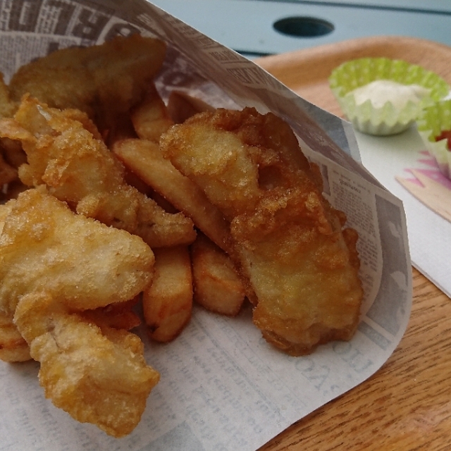 口コミ一覧 フィッシュ チップス マリン 西武池袋屋上店 Fish Chips Malins 池袋 コロッケ フライ 食べログ