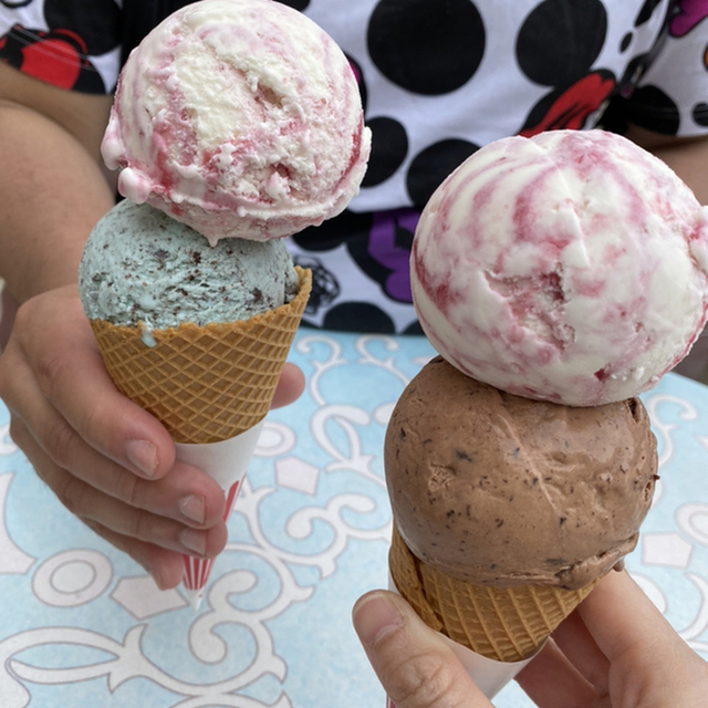 アイスクリームコーン Ice Cream Cones 東京ディズニーランド ステーション アイスクリーム 食べログ