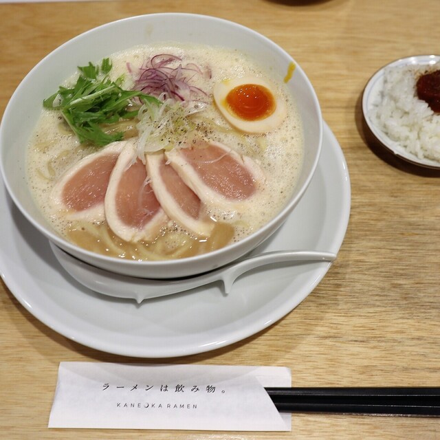 鶏白湯専門店 カネオカラーメン Kaneoka Ramen 木屋町 ラーメン 食べログ