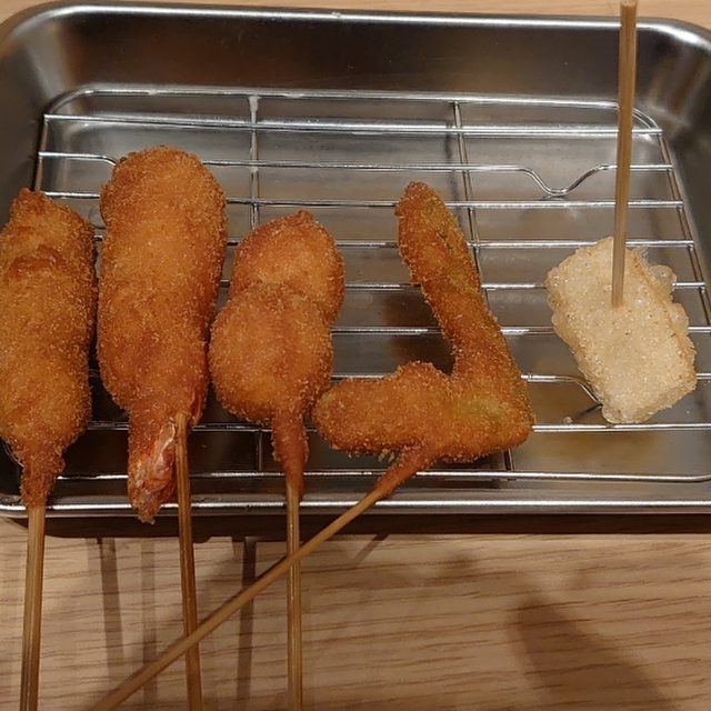 串かつだるま ホワイティうめだ店 東梅田 串揚げ 串かつ 食べログ 串かつだるま ホワイティうめだ店 東梅田 串揚げ 串かつ 食べログ