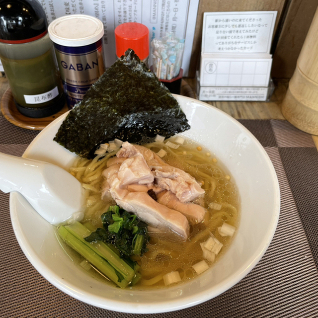 昆布の塩らー麺専門店 マニッシュ 蔵前店（MANNISH） - 蔵前（ラーメン）の写真（食べログが提供するog:image）