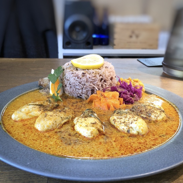 クジャクカリー 間借りユメキチワイン店 (天神南/カレーライス)