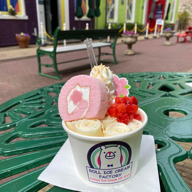 メニュー写真 ロールアイスクリームファクトリー ハウステンボス店 （ROLL ICE CREAM FACTORY） ハウステンボス