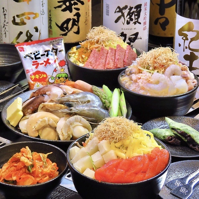 月島名物もんじゃ だるま 粋な店 - 月島（もんじゃ焼き）の写真（食べログが提供するog:image）