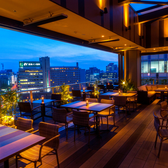 es ROOFTOP GARDEN BAGUS NAKASU （エス ルーフトップガーデン バグース）のご予約 - 中洲川端/ダイニングバー ...
