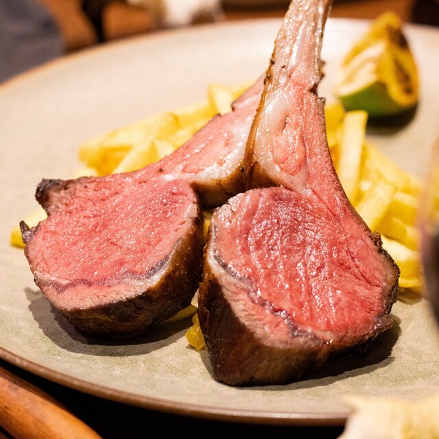 【ラムチョップがメイン】希少ラム肉料理＆ポークステーキなど『肉尽くし大満足ラムチョップコース』全9品/6800円 : The SHEEP ...