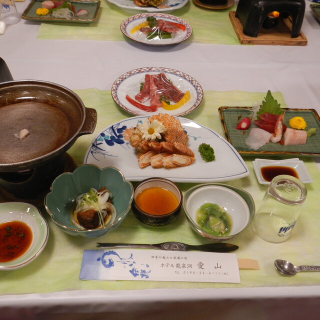 ホテル龍泉洞愛山 岩泉 旅館 食べログ