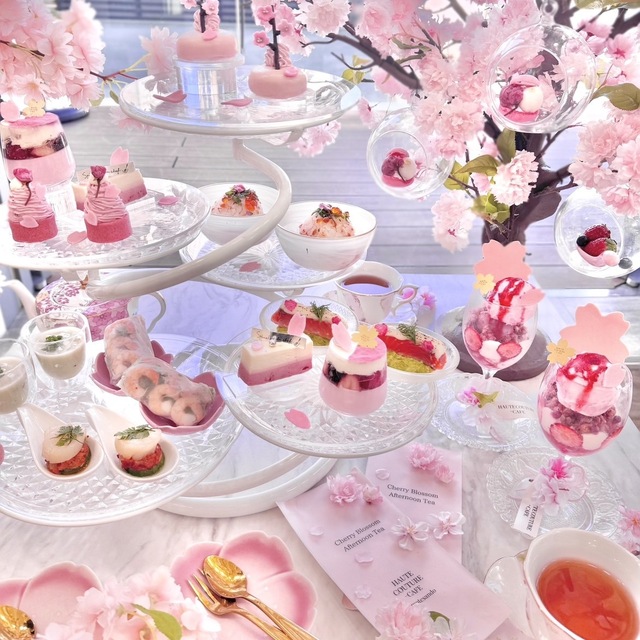 HAUTE COUTURE CAFE OMOTEのアフタヌーンティー