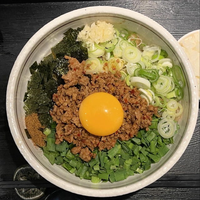 めん屋大介 （【旧店名】セルフ台湾まぜそばの店） - バスセンター前/台湾まぜそば | 食べログ めん屋大介 (バスセンター前/台湾まぜそば)