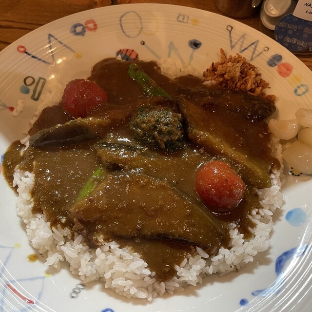 小川ぐらしの茄子おやじ (小川町/カレー)