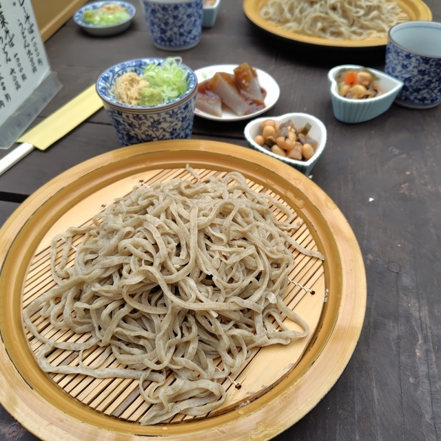 土津園の手打ちそば