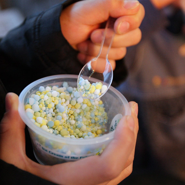 口コミ一覧 ディッピンドッツ アイスクリーム 東京ジョイポリス Dippin Dots Icecream お台場海浜公園 アイスクリーム 食べログ