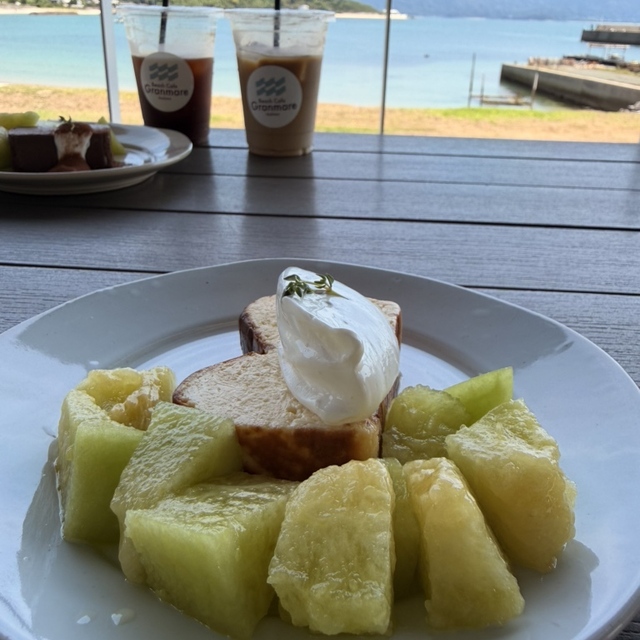 ビーチ カフェ グランマーレの外観