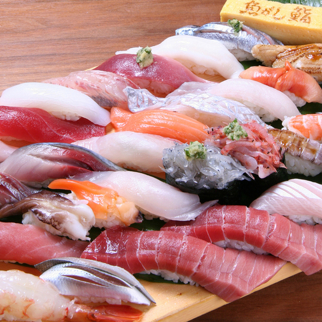 料理メニュー 沼津魚がし鮨 流れ鮨 浜松市野店 ヌマヅウオガシズシナガレズシ 自動車学校前 寿司 食べログ