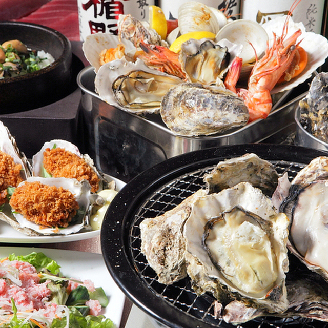 権堂 かき小屋 ゴンドウ カキゴヤ 権堂 魚介料理 海鮮料理 食べログ