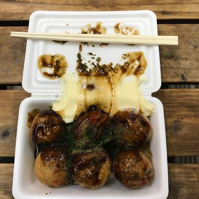 F1ジャンボたこ焼 えふわん じゃんぼたこやき 柳川 たこ焼き 食べログ