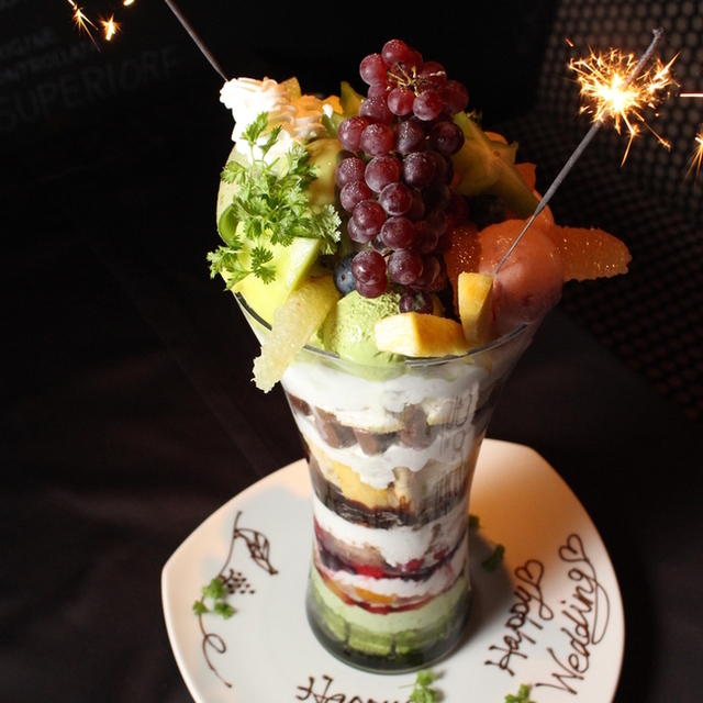 シメドパフェ シメドパフェ 伏見 ダイニングバー 食べログ