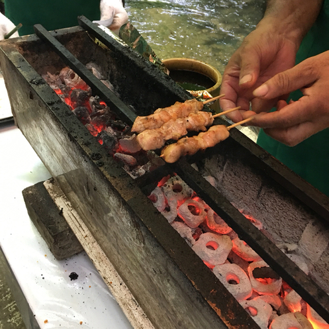 涼水亭 山乗渓谷そうめん流し 真庭市その他 そば うどん 麺類 その他 食べログ