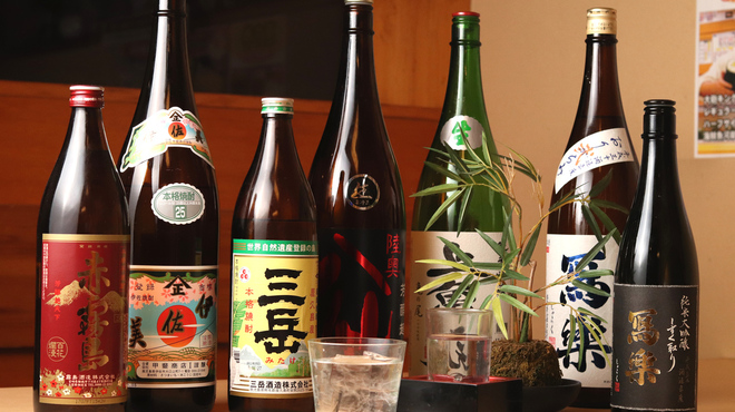 ハマグルメ とも栄鮨 - ドリンク写真:グラスで160cc程です