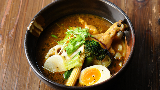 札幌ドミニカ - 料理写真:特選チキン野菜スープカレー