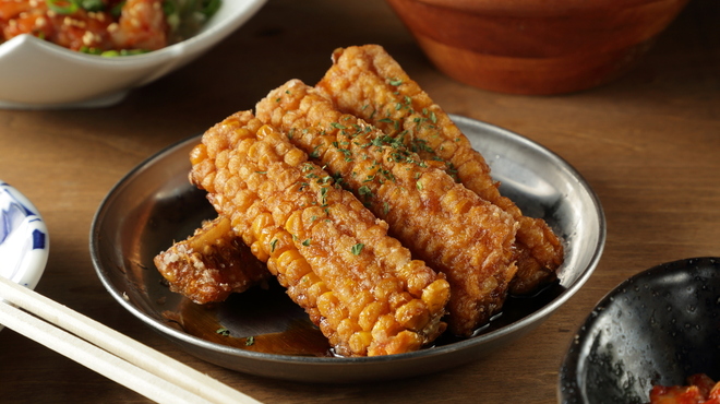 焼き鳥 しょうちゃん - 料理写真:大人気とうもろこ唐揚げ！！