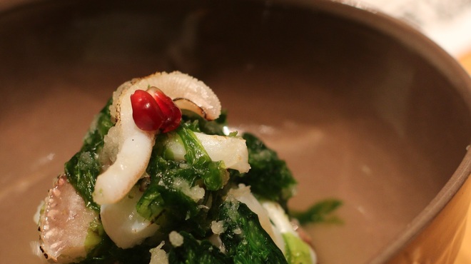 なにわ料理 有 - 料理写真:アオリの酢の物