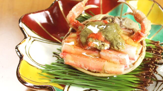 おく村 - 料理写真:セコガニ】解禁日の11月6日から2ヵ月しか食べることの出来ない希少な冬の味覚*12月末までの限定料理（2日前までにご予約ください）