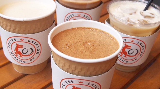 最強のバターコーヒー - ドリンク写真:最強のバターブラックモカ、ホワイトモカ