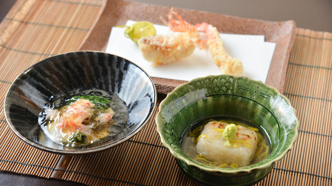 みねまつ - 料理写真:タラと海老の天婦羅