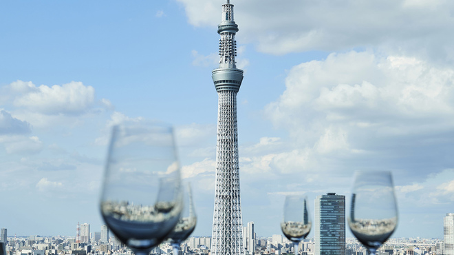 スカイツリービューレストラン 簾 - メイン写真: