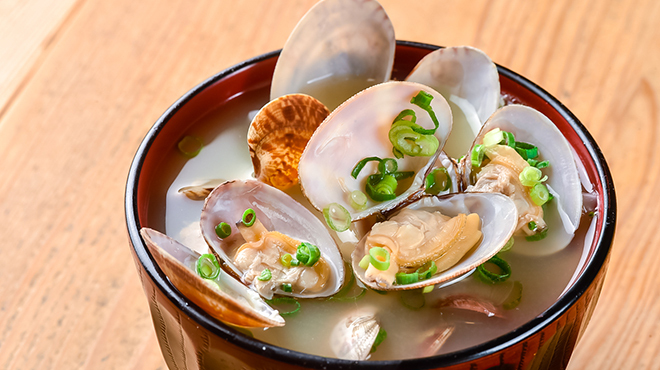 梅山鉄平食堂 - メイン写真:貝汁