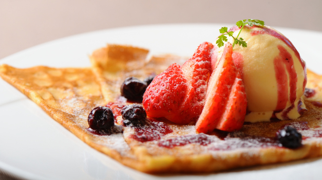 ラ ポルト ヴェール - 料理写真:クレープ